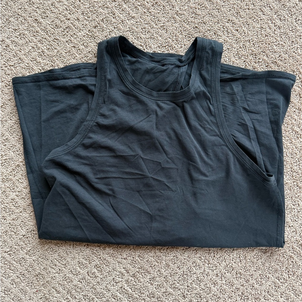 lululemon athletica Black Tank Top